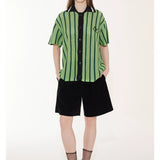 Woven Color Stripe Shirt